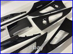 Audi QUATTRO A6 S6 RS6 C7 CARBON Fiber Interior Trim Set RHD