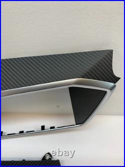 Audi RS6 C8 2024 RHD Carbon Fiber Interior Trim Door Dashboard Black Piano