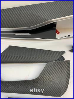 Audi RS6 C8 2024 RHD Carbon Fiber Interior Trim Door Dashboard Black Piano