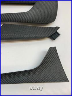 Audi RS6 C8 2024 RHD Carbon Fiber Interior Trim Door Dashboard Black Piano