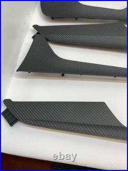 Audi RS6 C8 2024 RHD Carbon Fiber Interior Trim Door Dashboard Black Piano