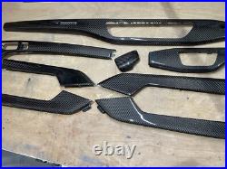 Audi S4 S5 Rs4 Rs5 B9 B9.5 Carbon Fiber Interior Trims Set Carbon Skinning Serv