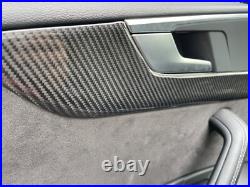 Audi S4 S5 Rs4 Rs5 B9 B9.5 Carbon Fiber Interior Trims Set Carbon Skinning Serv