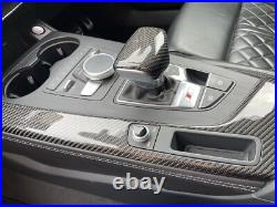 Audi S4 S5 Rs4 Rs5 B9 B9.5 Carbon Fiber Interior Trims Set Carbon Skinning Serv