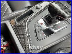 Audi S4 S5 Rs4 Rs5 B9 B9.5 Carbon Fiber Interior Trims Set Carbon Skinning Serv
