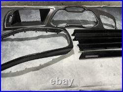 Audi rs4 s4 a4 b8.5 carbon fiber interior trims set Carbon Skinning Service