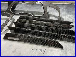 Audi rs4 s4 a4 b8.5 carbon fiber interior trims set Carbon Skinning Service