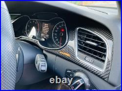 Audi rs4 s4 a4 b8.5 carbon fiber interior trims set Carbon Skinning Service