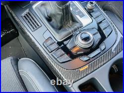 Audi rs4 s4 a4 b8.5 carbon fiber interior trims set Carbon Skinning Service