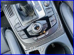 Audi rs4 s4 a4 b8.5 carbon fiber interior trims set Carbon Skinning Service