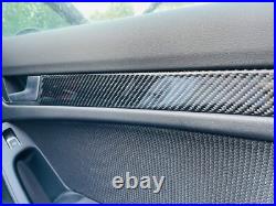 Audi rs4 s4 a4 b8.5 carbon fiber interior trims set Carbon Skinning Service