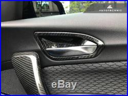 AutoTecknic Dry Carbon Fiber Interior Door Handle Trims BMW F20 1-Series