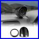 BLACK HARD Carbon Fiber Car Interior Turbo Cover Trim for Abarth 595 2012-2023