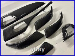BMW 1 2 Series F20 F21 F22 CARBON Fiber Interior Trim Set RHD