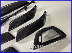 BMW 1 2 Series F20 F21 F22 CARBON Fiber Interior Trim Set RHD