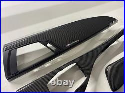 BMW 1 2 Series F21 F22 F87 CARBON Fiber Interior Trim Set M PERFORMANCE RHD