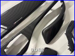 BMW 1 2 Series F21 F22 F87 CARBON Fiber Interior Trim Set M PERFORMANCE RHD