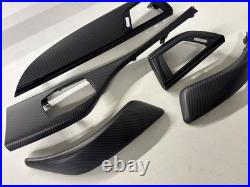BMW 1 2 Series F21 F22 Matte CARBON Fiber Interior Trim Set LHD