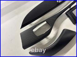 BMW 1 2 Series F21 F22 Matte CARBON Fiber Interior Trim Set LHD