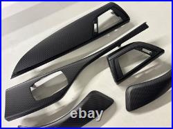 BMW 1 2 Series F21 F22 Matte CARBON Fiber Interior Trim Set LHD