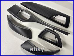 BMW 1 2 Series F21 F22 Matte CARBON Fiber Interior Trim Set LHD