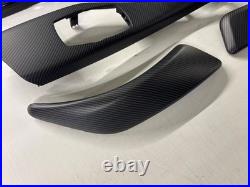 BMW 1 2 Series F21 F22 Matte CARBON Fiber Interior Trim Set RHD