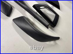 BMW 1 2 Series F21 F22 Matte CARBON Fiber Interior Trim Set RHD