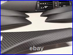 BMW 3 4 Series F30 F34 F36 F32 F82 Carbon Fiber LEATHER Interior Trim Set RHD