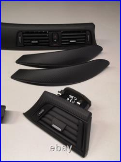 BMW 3 4 Series F30 F34 F36 F32 F82 Carbon Fiber LEATHER Interior Trim Set RHD