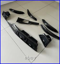 BMW 3 4 Series F30 F34 F36 F32 F82 Real Carbon Fiber interior Trim Set RHD