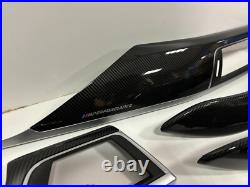 BMW 3 4 Series M3 M4 F30 F31 F32 F34 F80 F82 F84 CARBON Fiber Interior Trim RHD