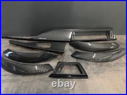 BMW 3 4 Series M3 M4 F30 F32 F34 F36 F80 F82 CARBON Fiber Interior Trim Set RHD