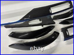 BMW 3 4 Series M3 M4 F30 F32 F34 F36 F80 F82 CARBON Fiber Interior Trim Set RHD