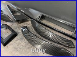 BMW 3 4 Series M3 M4 F30 F32 F34 F36 F80 F82 CARBON Fiber Interior Trim Set RHD