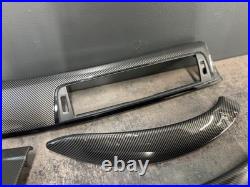 BMW 3 4 Series M3 M4 F30 F32 F34 F36 F80 F82 CARBON Fiber Interior Trim Set RHD