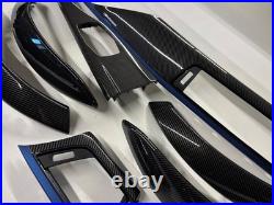 BMW 3 4 Series M3 M4 F30 F32 F34 F36 F80 F82 CARBON Fiber Interior Trim Set RHD