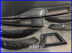 BMW 3 4 Series M3 M4 F30 F32 F34 F36 F80 F82 CARBON Fiber Interior Trim Set RHD