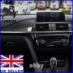 BMW 3 & 4 Series Real Carbon Fibre Dashboard Interior Trim Dash (RHD)