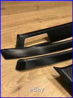 BMW 3 series E90/E91 Black Carbon Fiber Wrapped Interior Trim Set