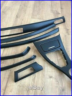 BMW 3 series E90/E91 Black Carbon Fiber Wrapped Interior Trim Set with CCC hole