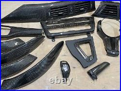 BMW 4 3 Series F30 F31 F32 F36 Carbon Fiber Skinning Service Interior Trims