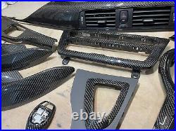 BMW 4 3 Series F30 F31 F32 F36 Carbon Fiber Skinning Service Interior Trims