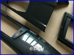 BMW 4 series F32 F33 M Performance Carbon Fibre Interior Trim Dash Set of 5 RHD