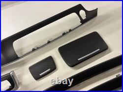 BMW 5 Series F10 F11 CARBON Fiber MATTE Interior Trim Set RHD