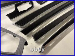 BMW 5 Series F10 F11 CARBON Fiber MATTE Interior Trim Set RHD