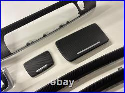 BMW 5 Series F10 F11 CARBON Fiber MATTE Interior Trim Set RHD