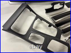 BMW 5 Series F10 F11 CARBON Fiber MATTE Interior Trim Set RHD