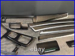 BMW 5 Series F10 F11 Gold CARBON Fiber Interior Trim Set LHD