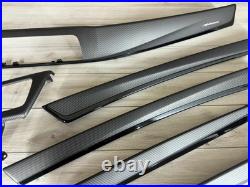 BMW 5 Series F10 F11 M Performance Interior Trim part MATTE CARBON FIBER LHD