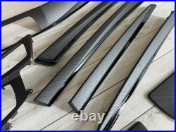 BMW 5 Series F10 F11 M Performance Interior Trim part MATTE CARBON FIBER LHD